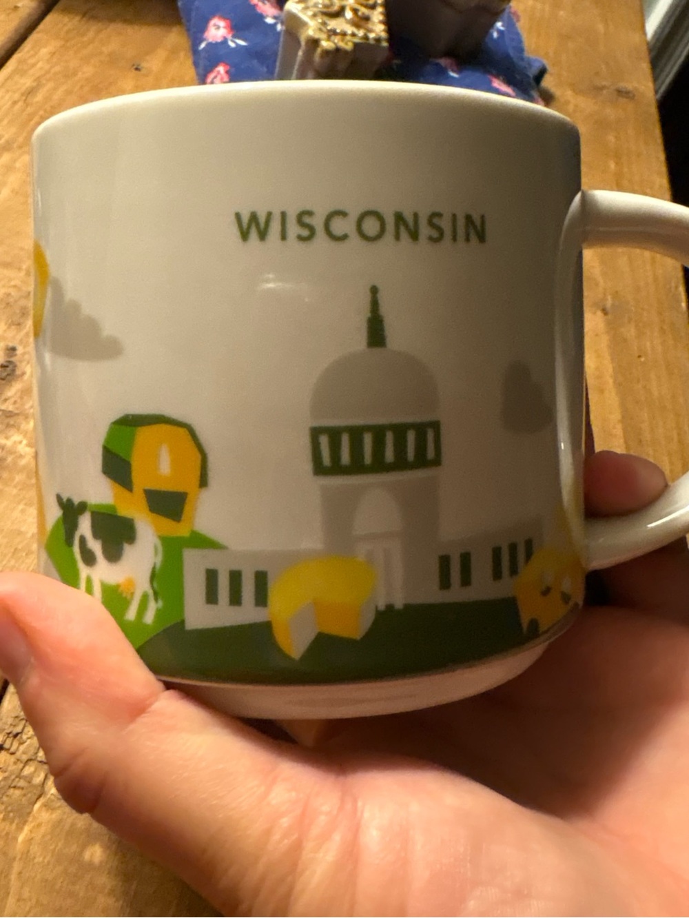 Starbucks Wisconsin Collector Mug Been There Series 14oz